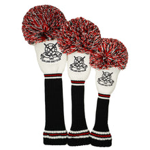 Load image into Gallery viewer, Knitted Pom Pom Headcover